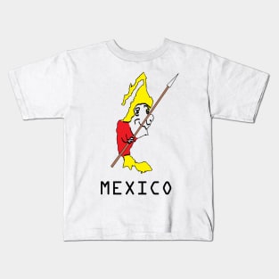 A funny map of Mexico - 2 Kids T-Shirt